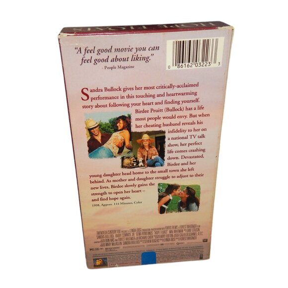 HOPE FLOATS VHS movie in original paper case Sandra Bullock Harry Connick Jr. - Picture 3 of 6